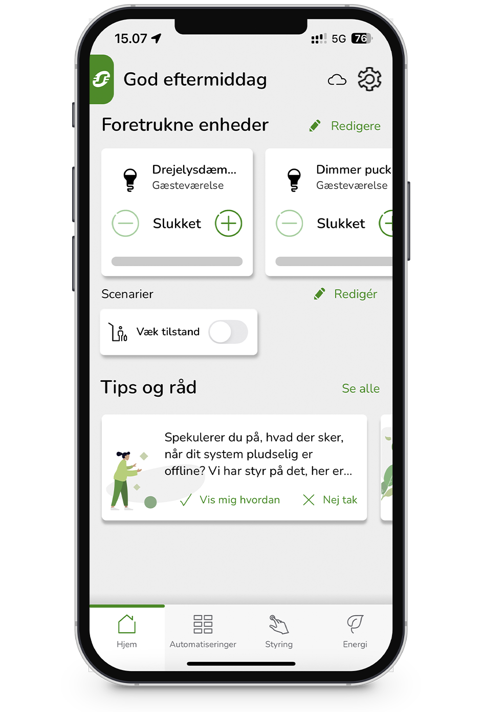 Download den nye Wiser Home App billede