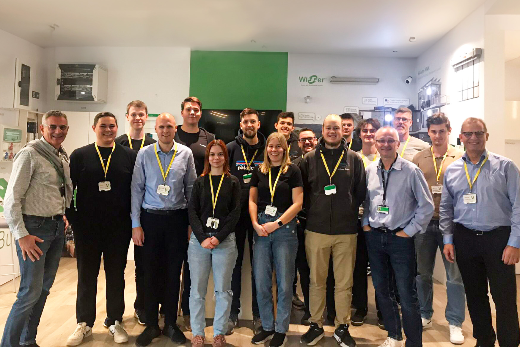 De første talenter netop hjemvendt fra Frankrig billede