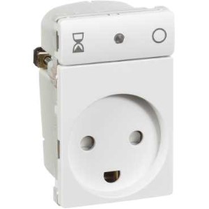 Stikkontakt med indbygget timer billede