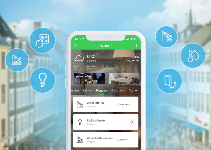 Wiser™ smart home-system billede