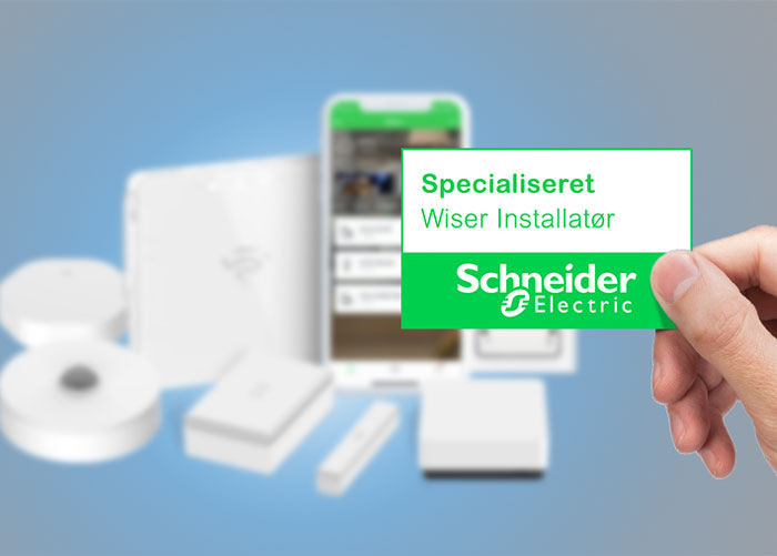 Specialiseret Wiser Installatør billede